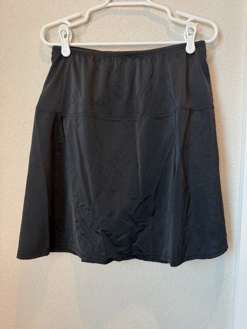 Swimsuits For All Black Swim Skirt Size 16